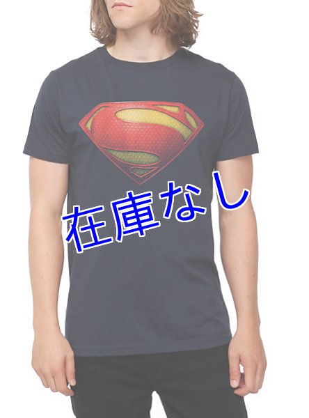 画像1: Superman Man Of Steel ＴシャツNo.1 (1)