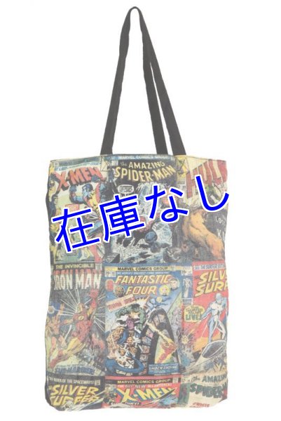 画像1: Marvel　コミック表紙 トートバッグ (1)