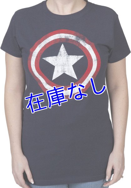 画像1: Captain America Ｔシャツ その３（レディース） (1)