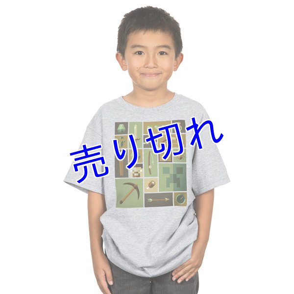 画像1: Minecraft Tシャツ　その２３ （キッズ） (1)