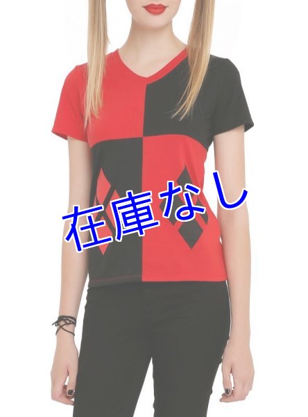 画像1: Harley Quinn　Tシャツ　その３　（レディース） (1)