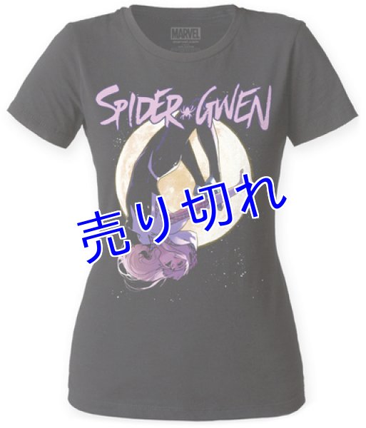 画像1: Spider-Gwen　Tシャツ その２　（レディース） (1)