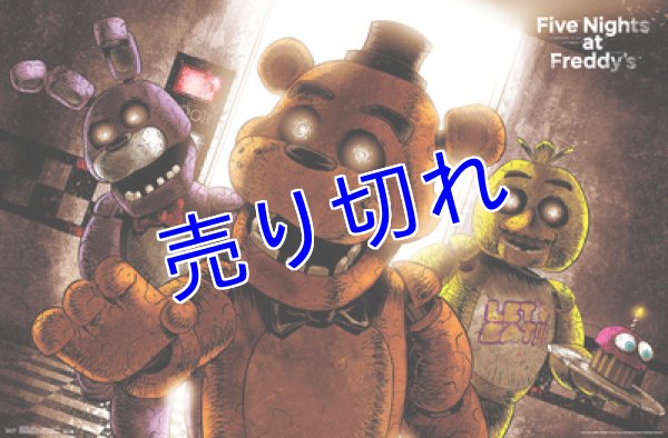 画像1: Five Nights at Freddy's ポスター　その６　※同梱不可 (1)