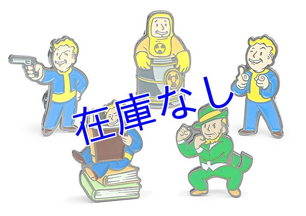 画像1: Fallout ピンバッジセット　その１ (1)