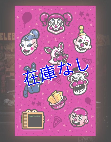 画像1: Five Nights at Freddy's　ステッカー (1)