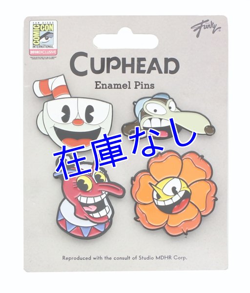 画像1: Cuphead　ピンバッジ　その１１　（セット） (1)