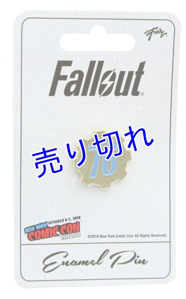 画像1: Fallout ピンバッジ（76 Logo） (1)