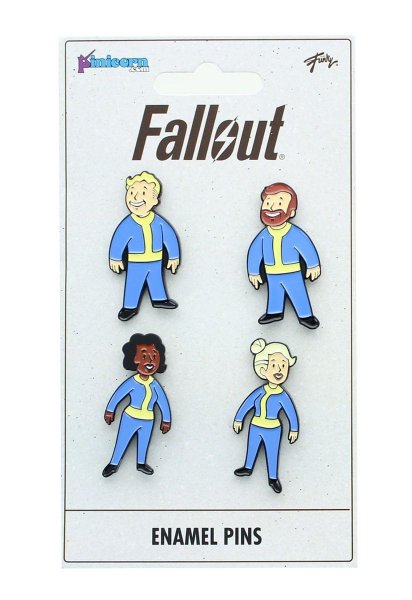 画像1: Fallout ピンバッジ（Vault Dwellers） (1)