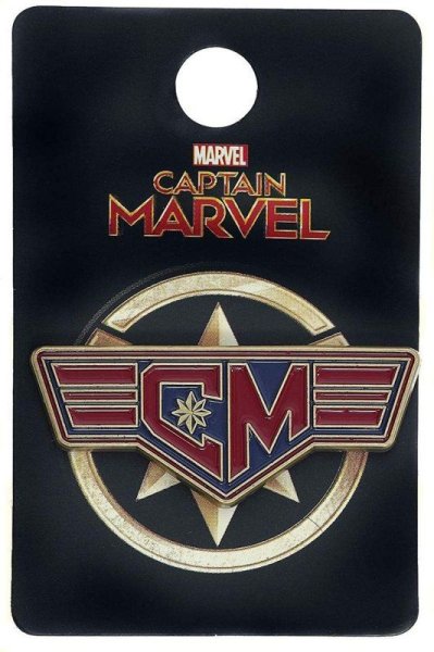 画像1: Captain Marvel　バッジ (1)