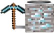 画像1: Minecraft ダイヤモンドのツルハシ　マグカップ (1)