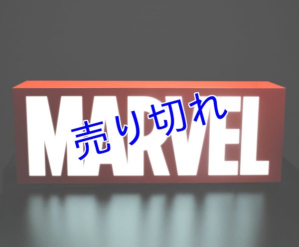 画像1: Marvel Logo ランプ (1)