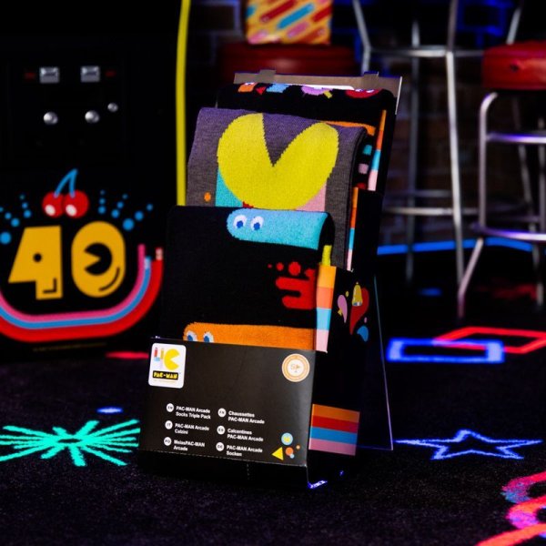 画像1: Pac-Man 40周年記念 ソックスセット（３足入り） (1)