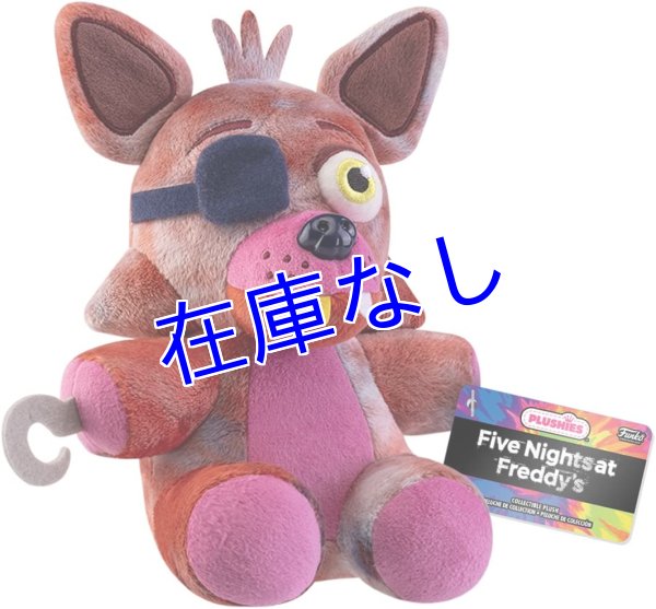 画像1: Five Nights at Freddy's Tie-Dye ぬいぐるみ（Foxy)　 (1)