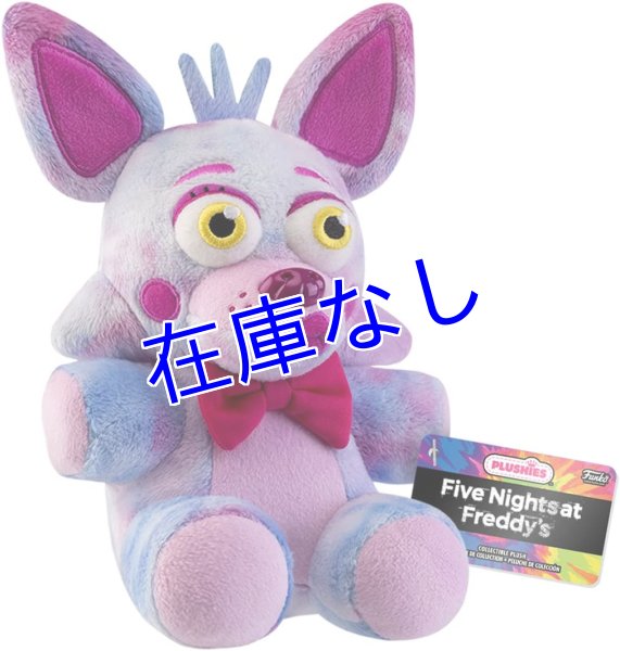 画像1: Five Nights at Freddy's Tie-Dye ぬいぐるみ（FunTime Foxy)　 (1)