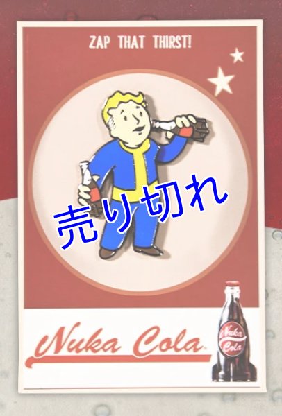 画像1: Fallout Vault Boy Nuka Cola バッジ (1)