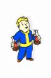 画像2: Fallout Vault Boy Nuka Cola バッジ (2)