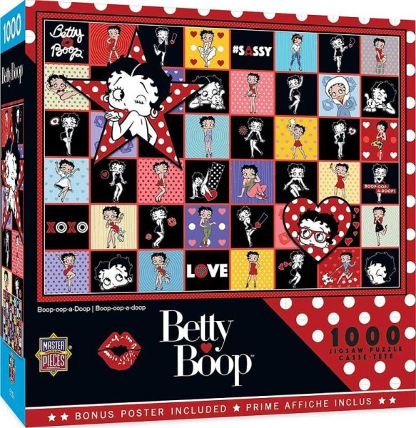 画像1: Betty Boop ジグソーパズル　その２（1000ピース） (1)