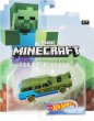 画像1: Minecraft x Hot Wheels コラボ　ダイカストカー　（Zombie） (1)