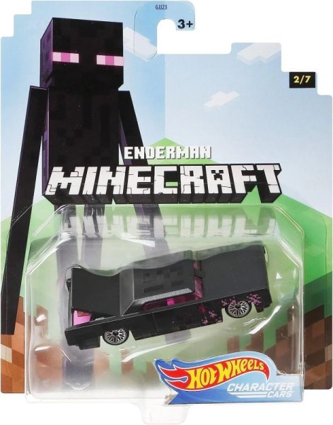 画像1: Minecraft x Hot Wheels コラボ　ダイカストカー　（Enderman） (1)