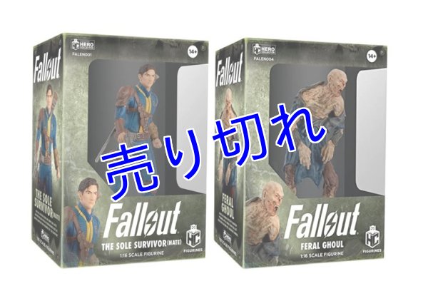 画像1: Fallout 1:16スケール フィギュア　The Sole Survivor＋Feral Ghoul　お得セット (1)