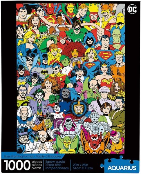画像1: DC Comics キャスト ジグソーパズル（1000ピース） (1)