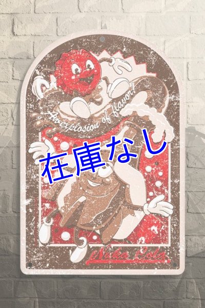 画像1: Fallout ブリキ看板（Nuka Cola） (1)