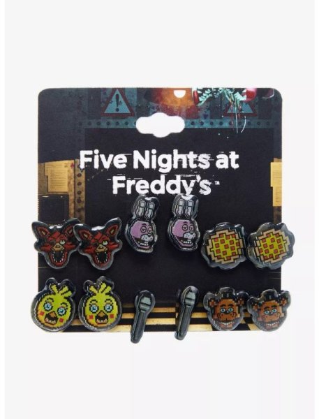 画像1: Five Nights at Freddy's ピアスセット　その１ (1)