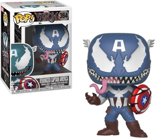 画像1: Venomized Captain Americaフィギュア（Funko) (1)