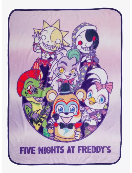 画像1: Five Nights at Freddy's ブランケット　その８ (1)