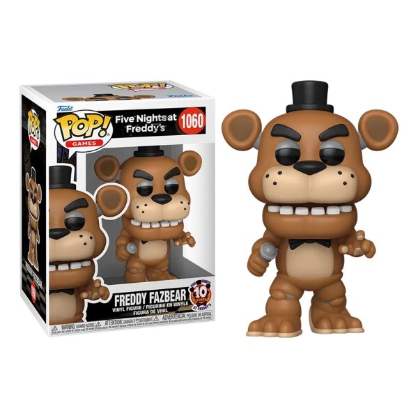 画像1: 【予約受付中・3月下旬入荷予定】FNaF Funko POP 10周年記念フィギュア （Freddy） (1)