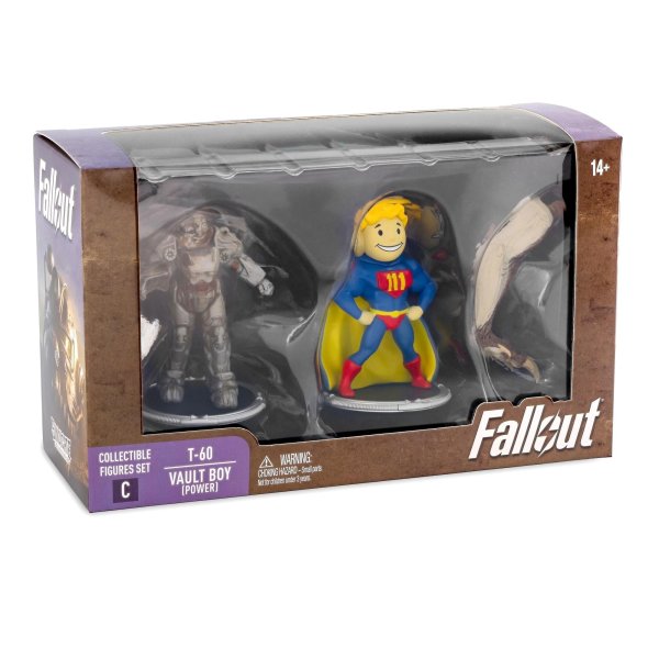 画像1: 【予約受付中・3月下旬入荷予定】Fallout ミニフィギュアセットC（T-60 & Vault Boy PowerVer.） (1)