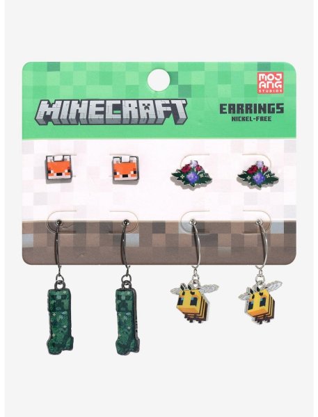 画像1: Minecraft ピアスセット　その２ (1)