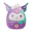 画像2: 【6月半ば入荷予定】Sanrio x Squishmallow もちもちぬいぐるみ　（Kuromi）※予約受付中 (2)