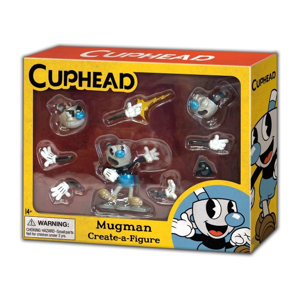 画像1: 【6月半ば入荷予定】Cuphead キャラクターフィギュアセット　（Mugman）※予約受付中 (1)