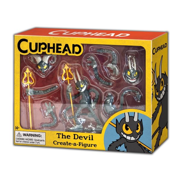 画像1: Cuphead キャラクターフィギュアセット　（The Devil） (1)