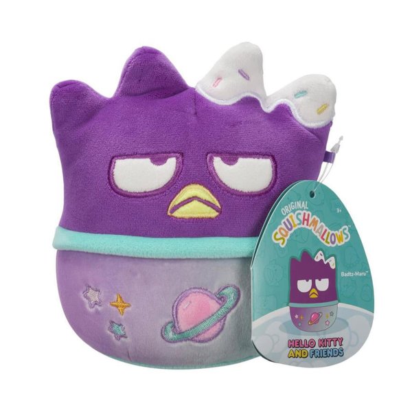 画像1: 【6月半ば入荷予定】Sanrio x Squishmallow もちもちぬいぐるみ　（Badtz-Maru）※予約受付中 (1)