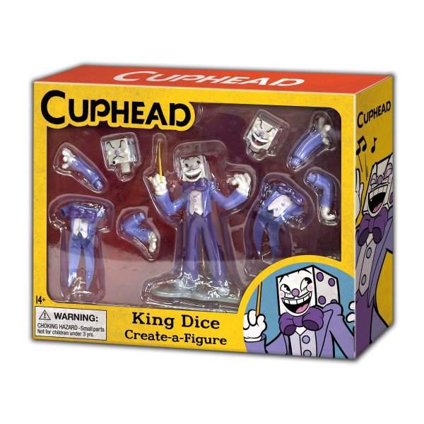 画像1: Cuphead キャラクターフィギュアセット　（King Dice） (1)