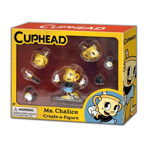 画像1: 【6月半ば入荷予定】Cuphead キャラクターフィギュアセット　（Ms. Chalice）※予約受付中 (1)