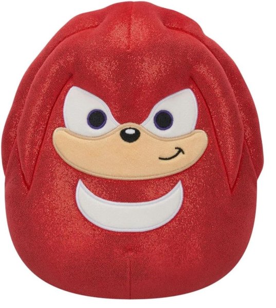 画像1: Sonic Squishmallow　ぬいぐるみ（Knuckles ナックルズ　メタリックVer.） (1)