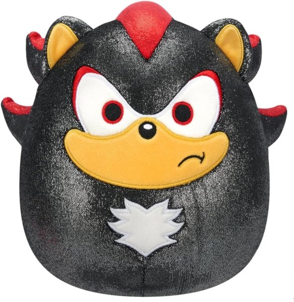画像1: Sonic Squishmallow　ぬいぐるみ（Shadow シャドウ　メタリックVer.） (1)
