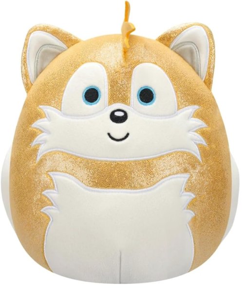 画像1: Sonic Squishmallow　ぬいぐるみ（Tails テイルズ　メタリックVer.） (1)