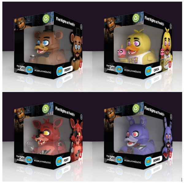 画像1: Five Nights at Freddy's  アヒル ４体セット (1)