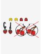 画像2: 【訳アリ】Pac-Man　ピアスセット　※一部欠品 (2)