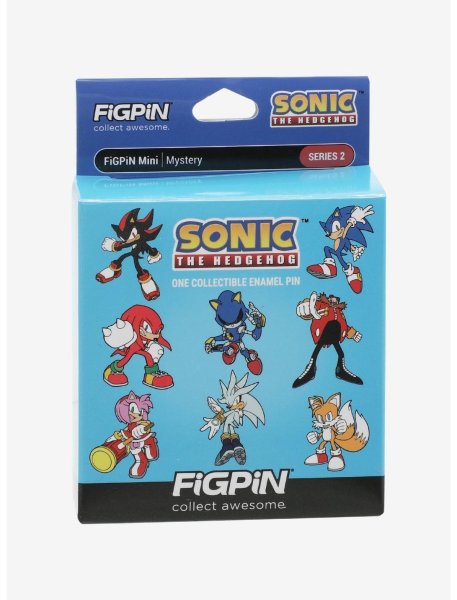 画像1: Sonic バッジ　シリーズ２（FiGPiN製）　※全13種ランダム1個入り (1)