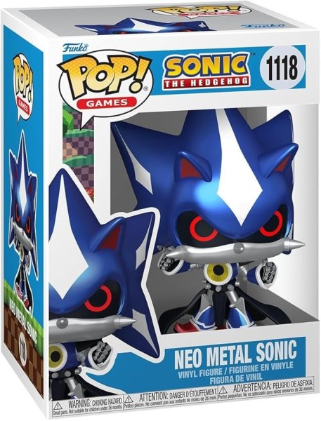 画像1: Sonic　フィギュア Funko Pop その１３（Neo Metal Sonic） (1)
