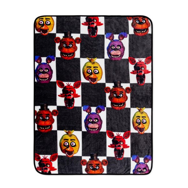 画像1: 【予約商品・9月半ば入荷予定】Five Nights at Freddy's ブランケット　その１０　※予約商品です (1)
