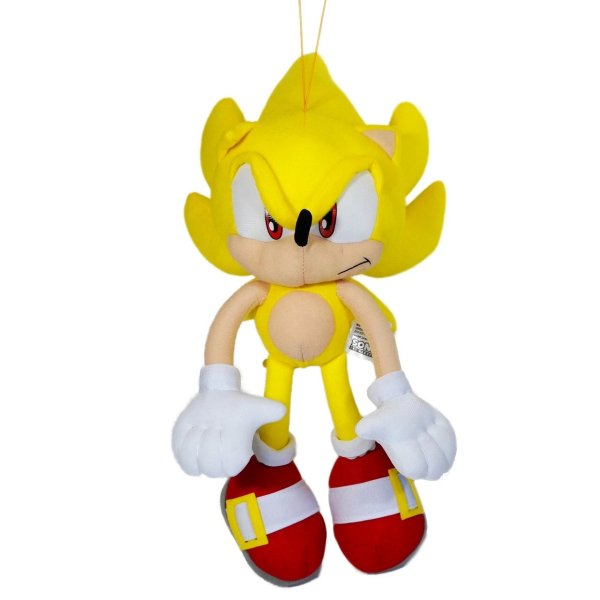 画像1: Super Sonic ぬいぐるみ　(34cm) (1)