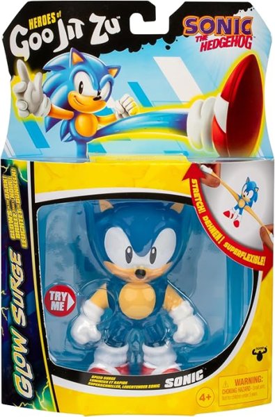 画像1: Sonic Goo Jit Zu人形　(蓄光Sonic) (1)