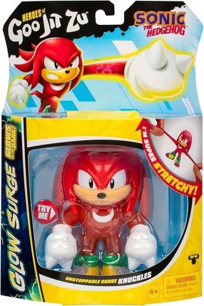 画像1: Sonic Goo Jit Zu人形　(蓄光Knuckles) (1)