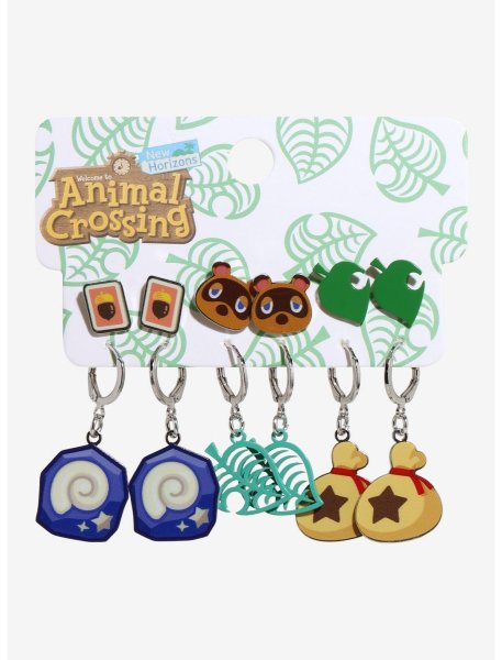 画像1: どうぶつの森　ピアスセット (1)